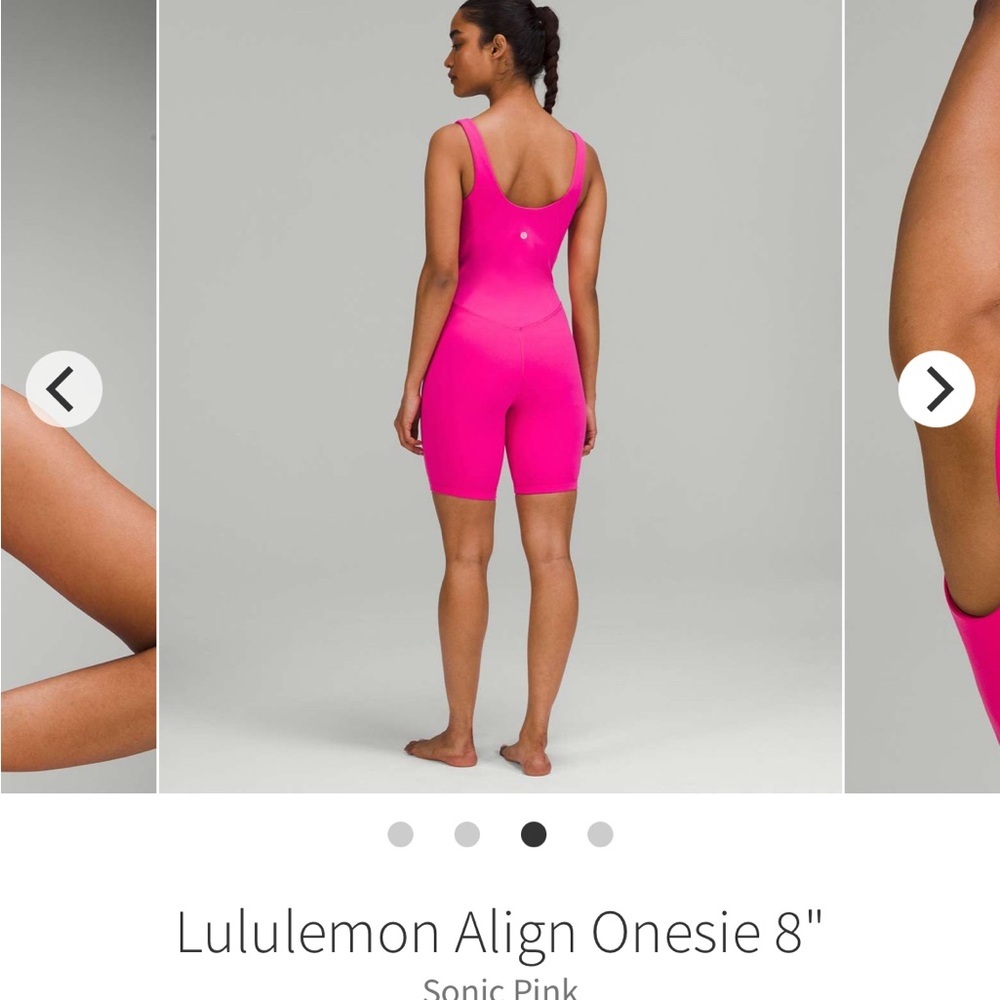 Lululemon Align Onesie 8"
Sonic Pink size 6 - Picture 3 of 15